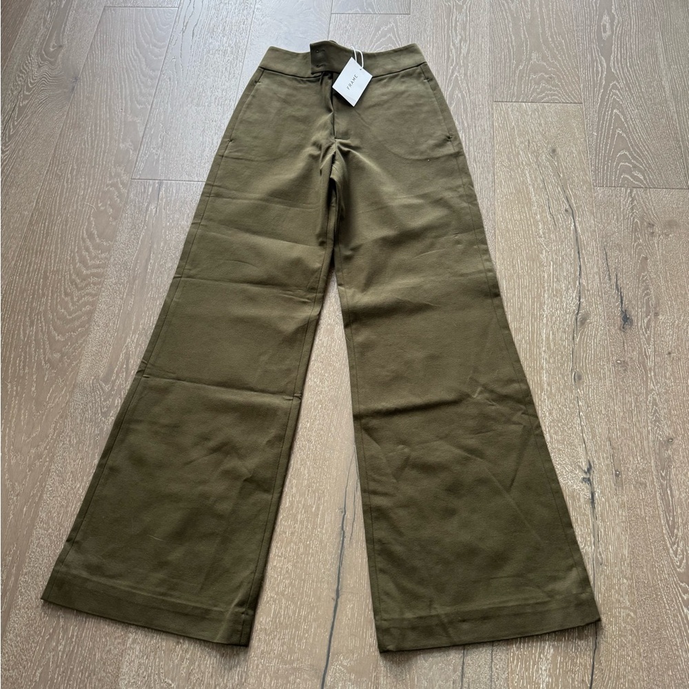 Frame Le Hardy wide leg trousers